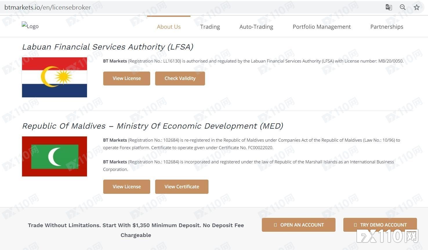 出金成功	，永不到账！BTMarkets竟还自动帮客户“出金	”